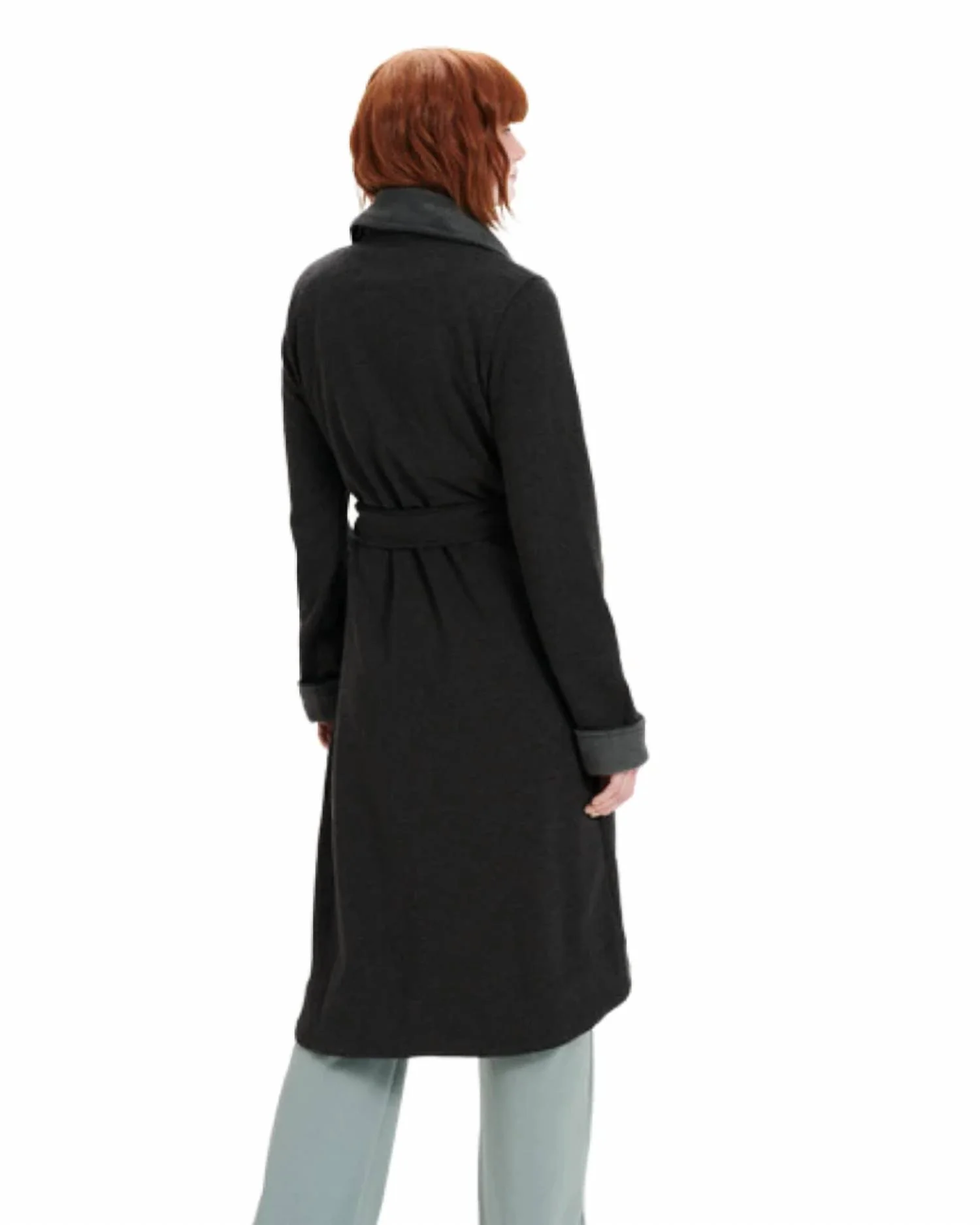 Duffield Ii Robe In Black Bear Heather