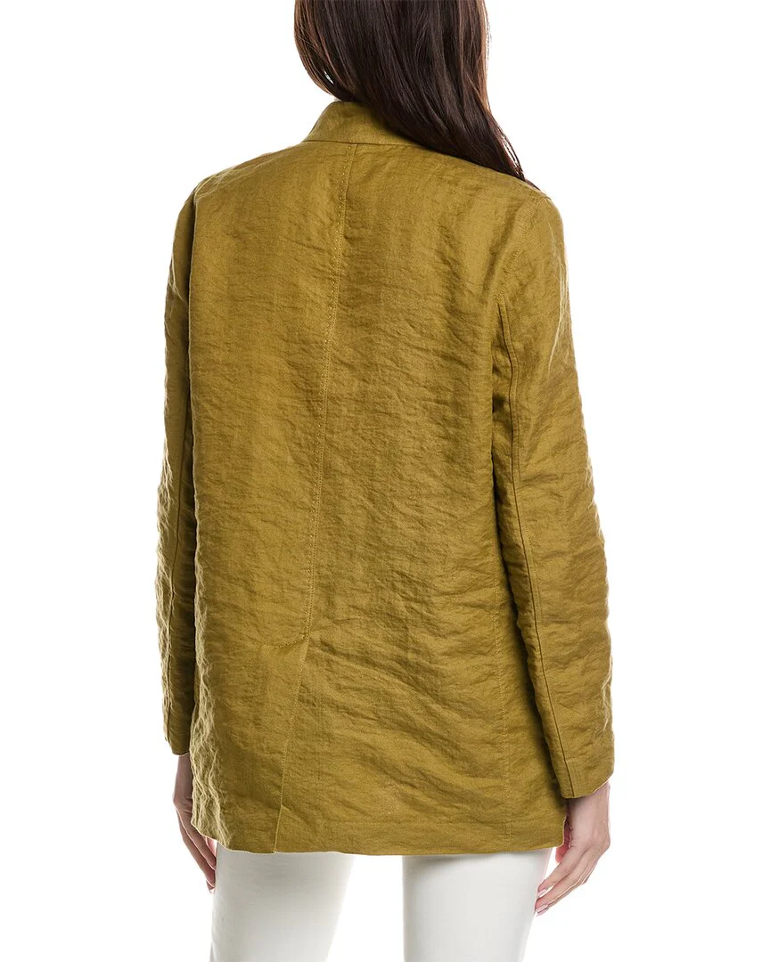 Lafayette 148 New York Zeke Linen-Blend Blazer