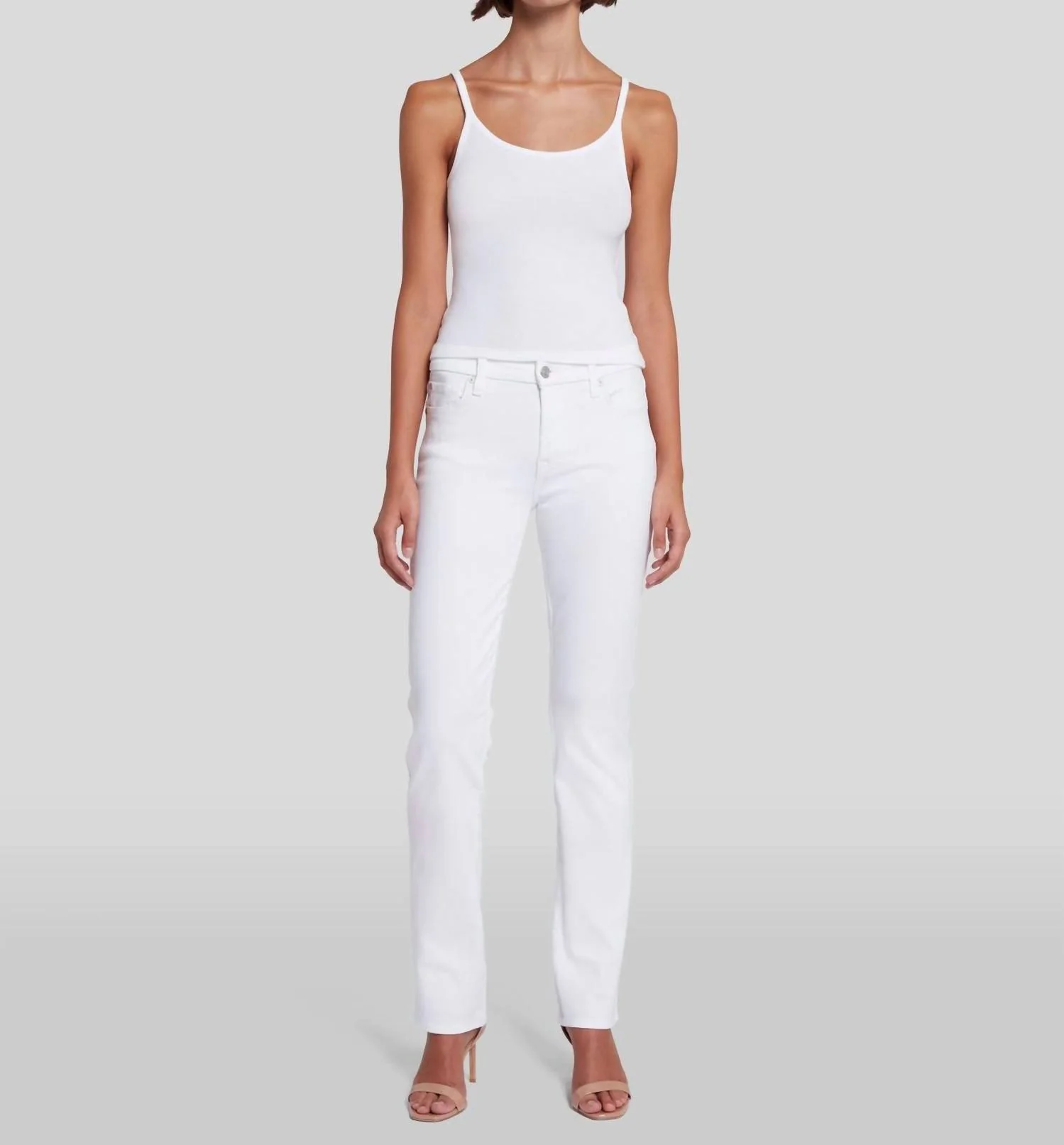 Kimmie Straight In White