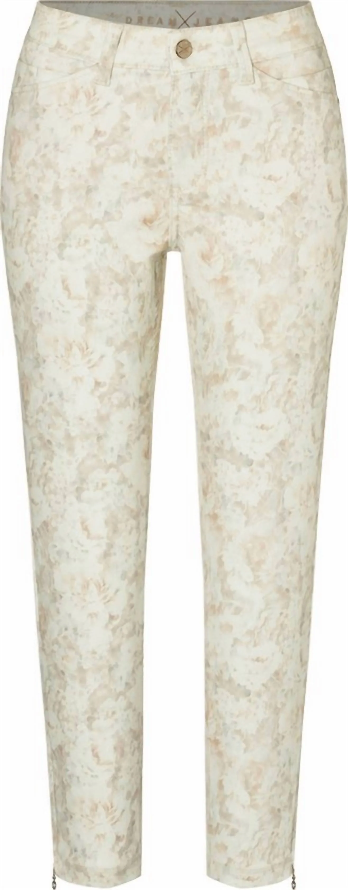 Dream Chic In White/brown/cream