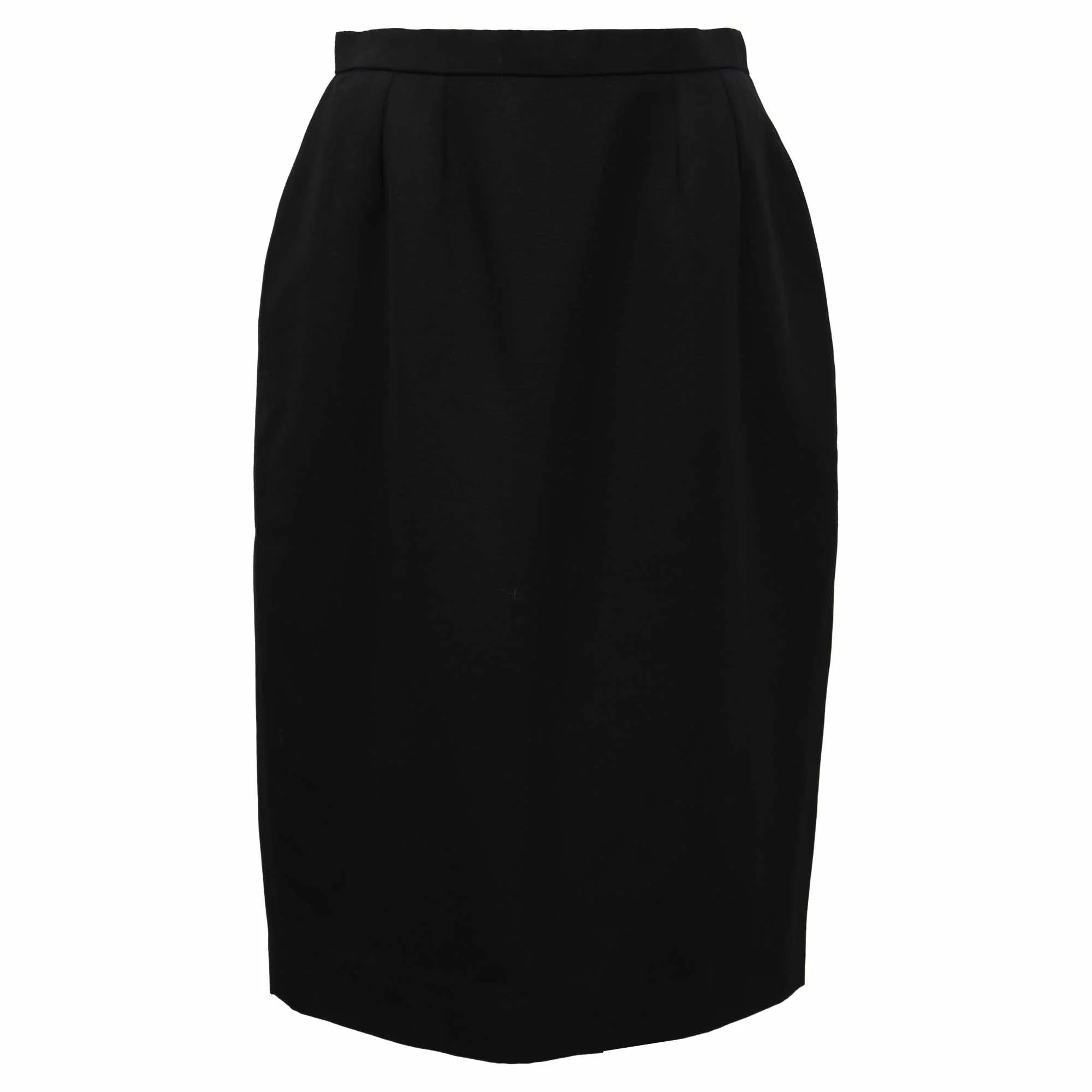 Christian Dior Pencil Skirt in Black Wool