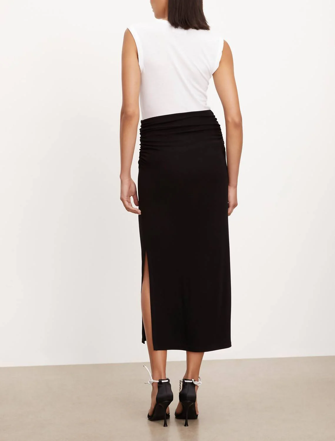 Hilton Maxi Skirt In Black