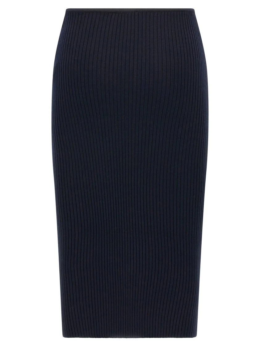 'Loop Rib Knit' Skirt