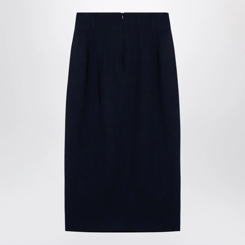 Margaux Lönnberg Women's blue Wool-Blend Marlo Skirt