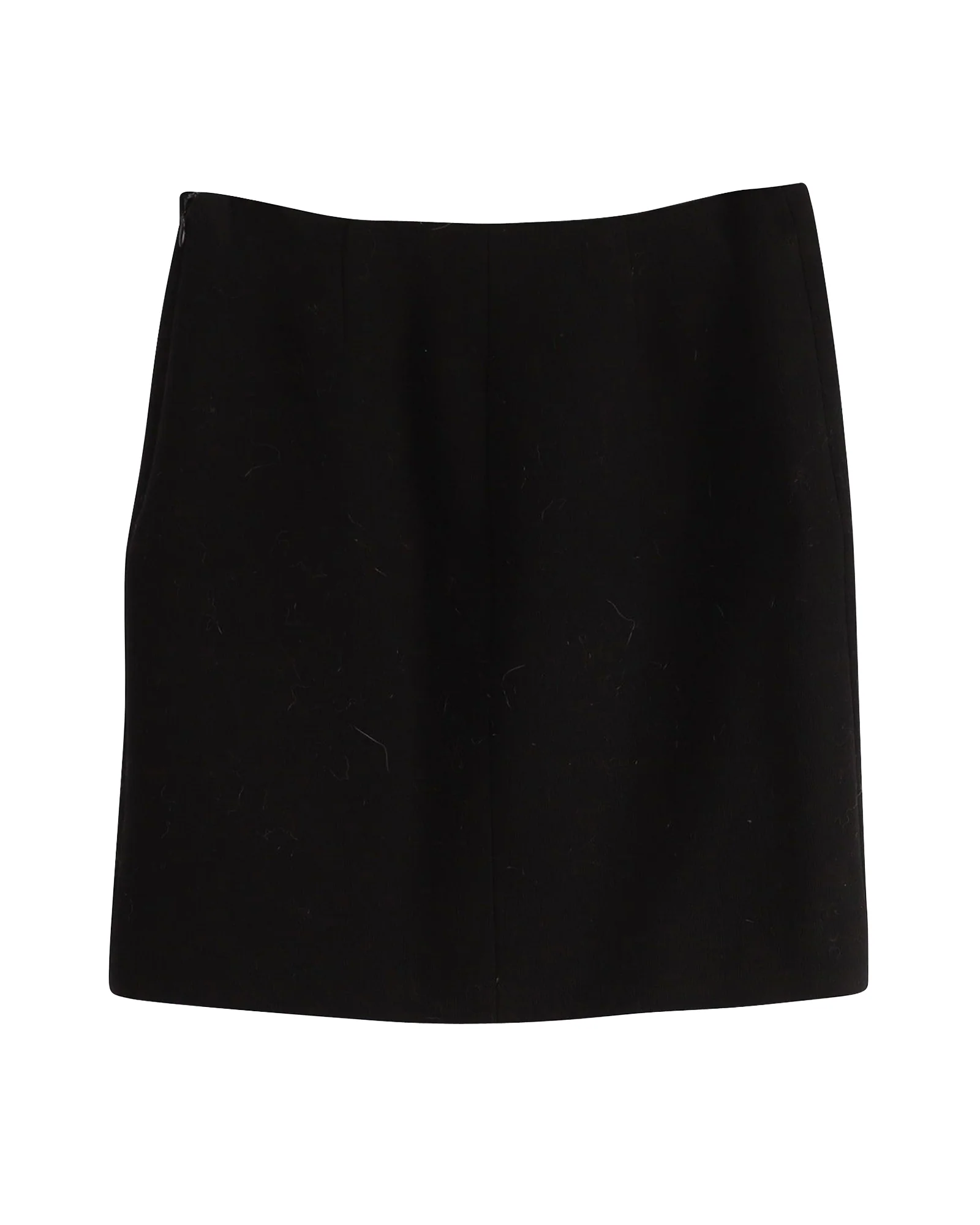 Tom Ford Mini Skirt in Black Wool