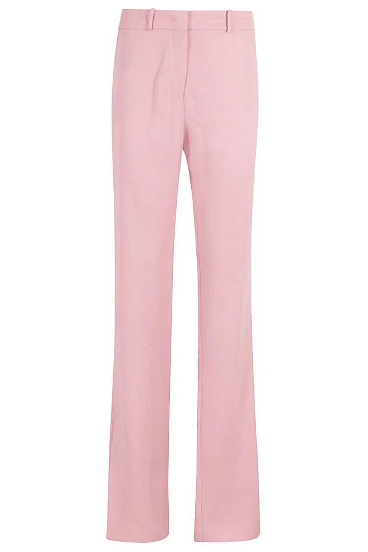 Flared Blush Pink Trousers