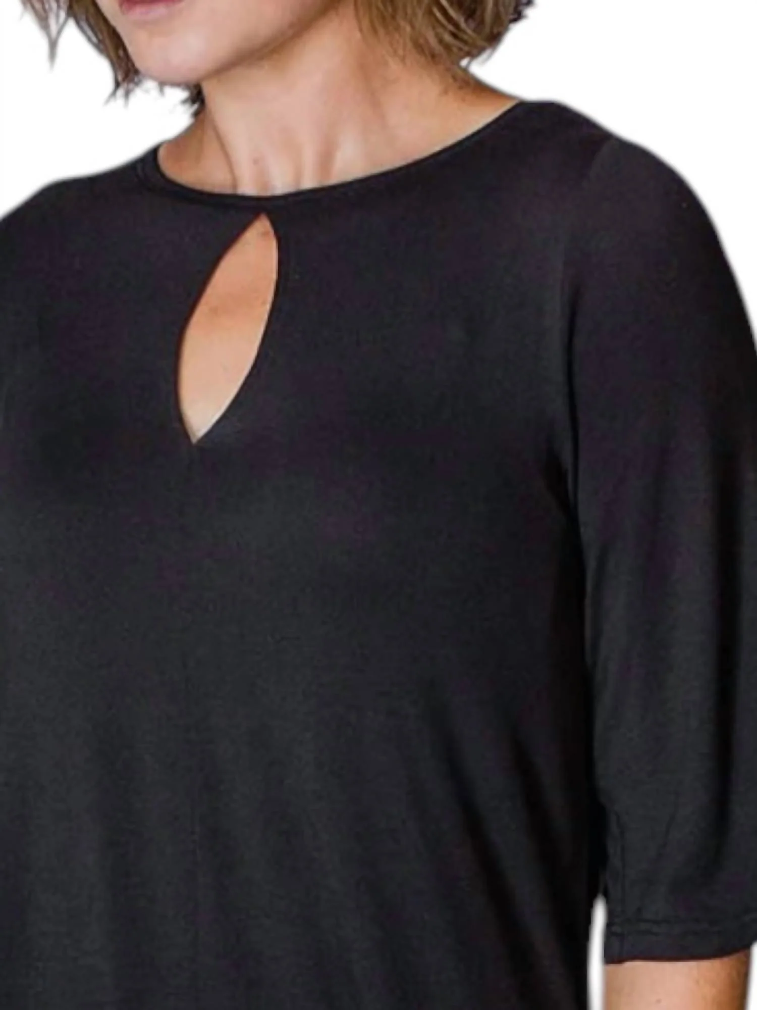 Kat Lounge Bamboo Pajama Set In Black