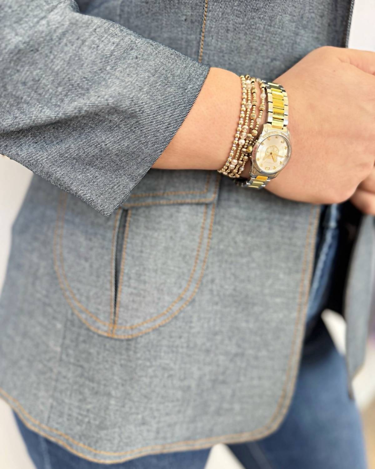 Camayenne Blazer In Gray