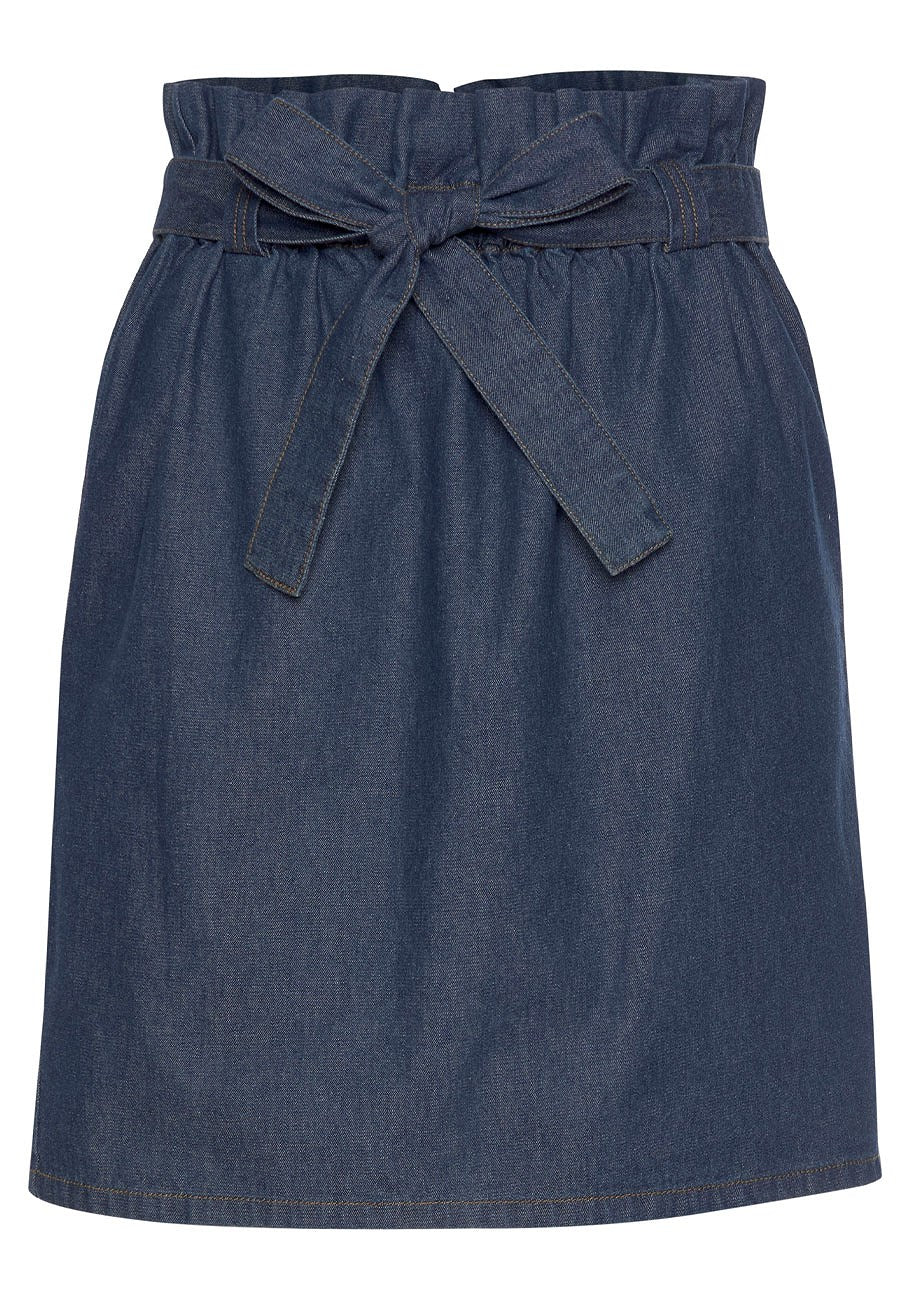 LASCANA Women's Denim Mini Skirt