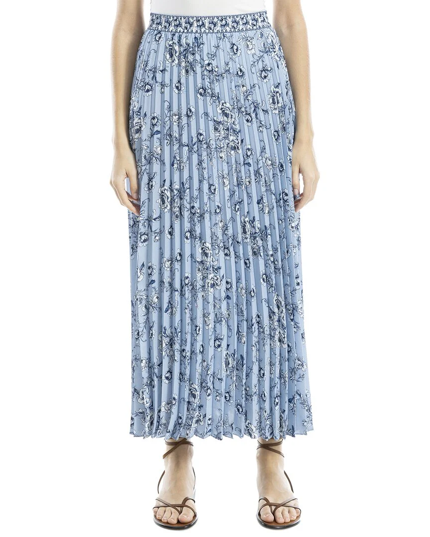 Max Studio Pleated Maxi Skirt
