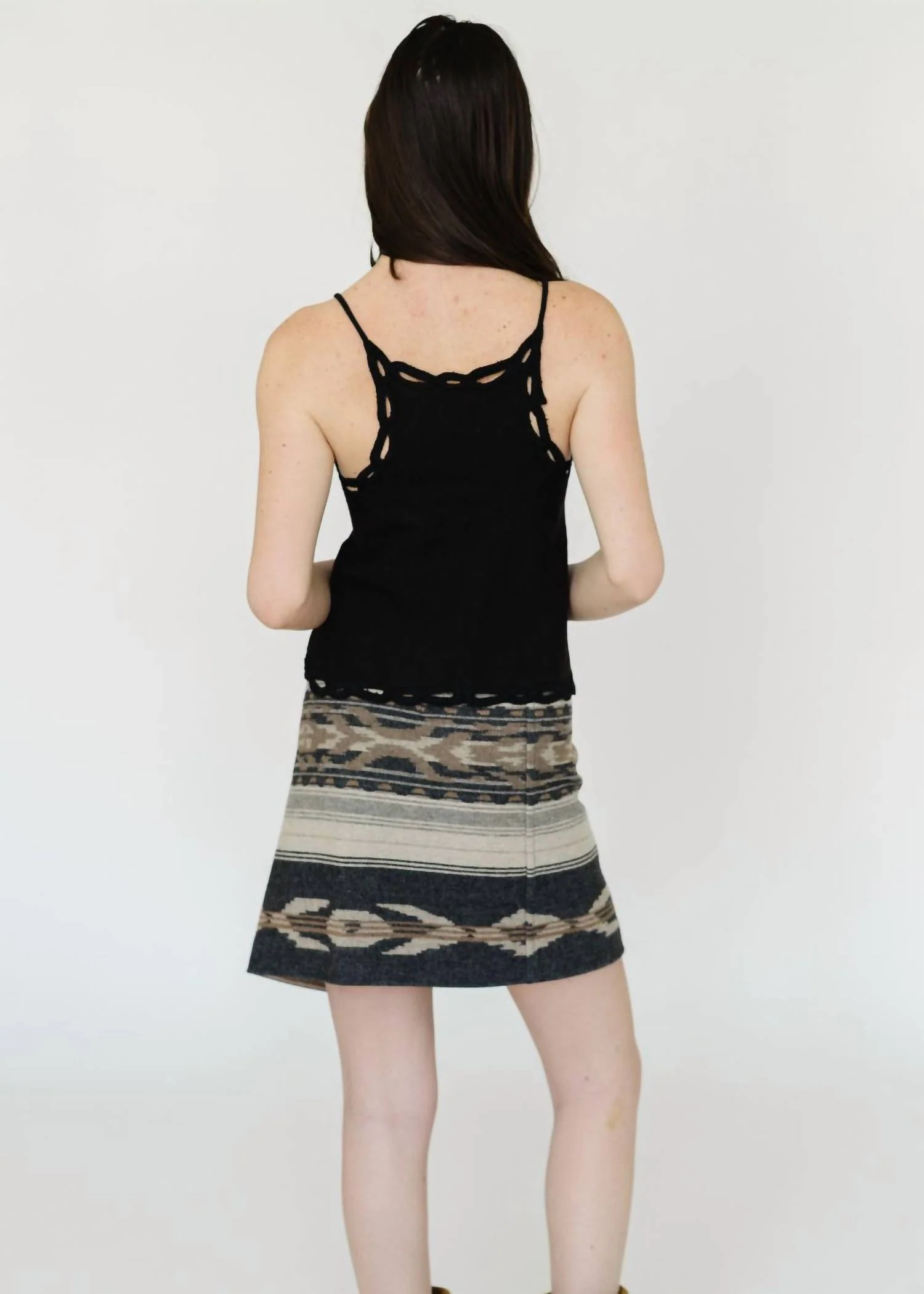 Adelaide Skirt In Faded Black