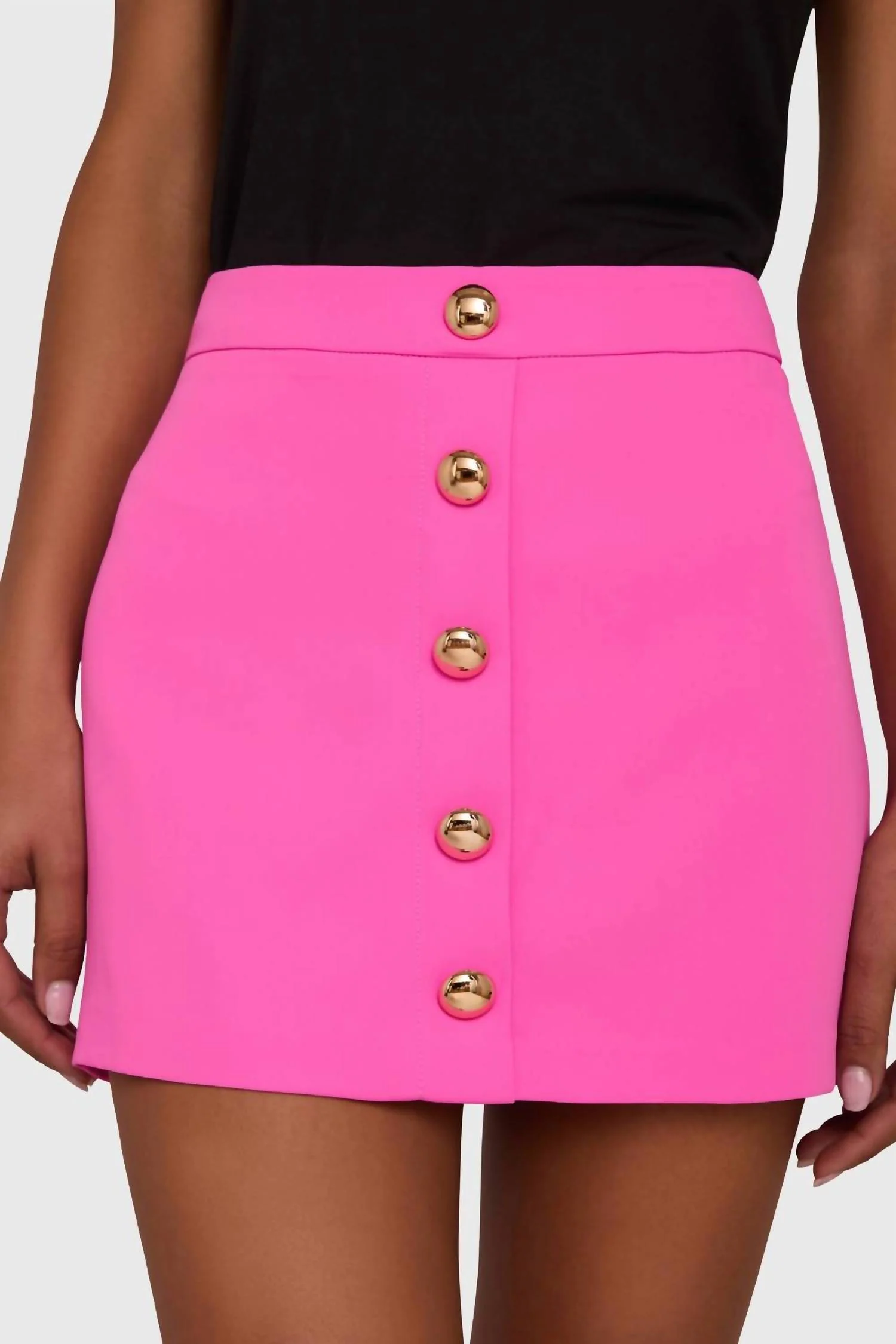 Benton Skirt In Aster Pink