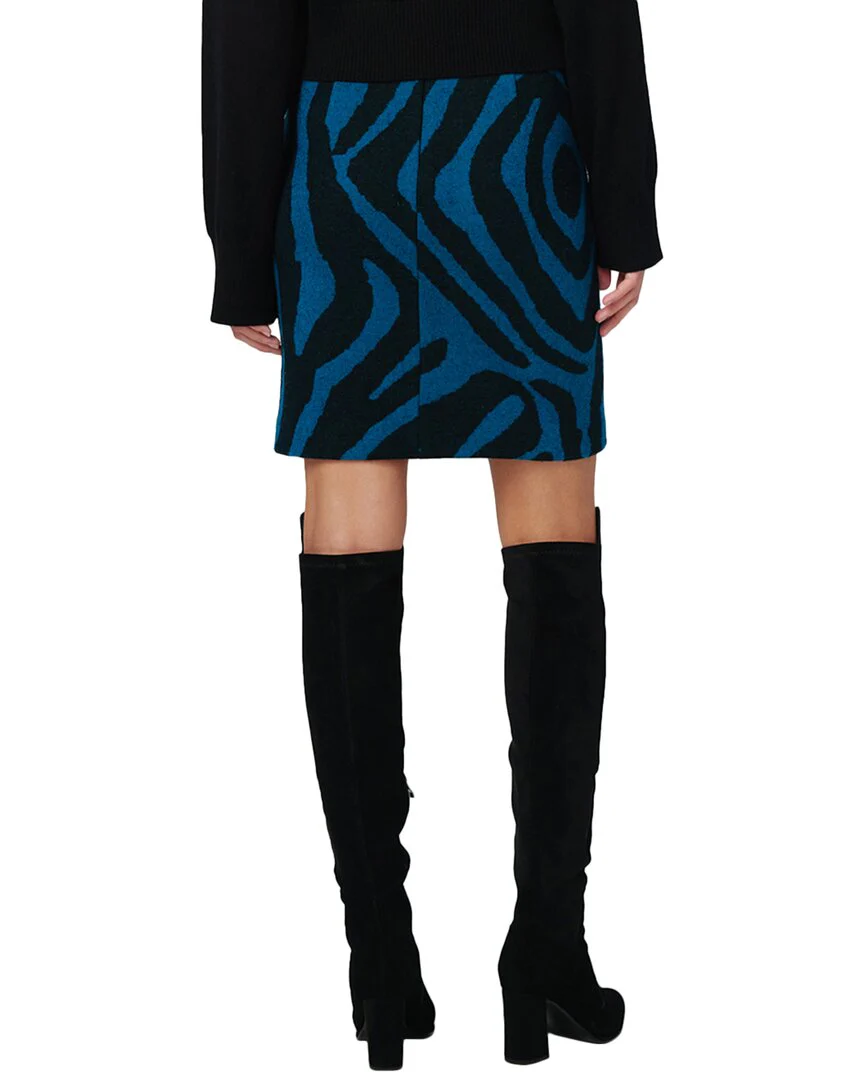 Diane von Furstenberg Ethel Wool-Blend Skirt