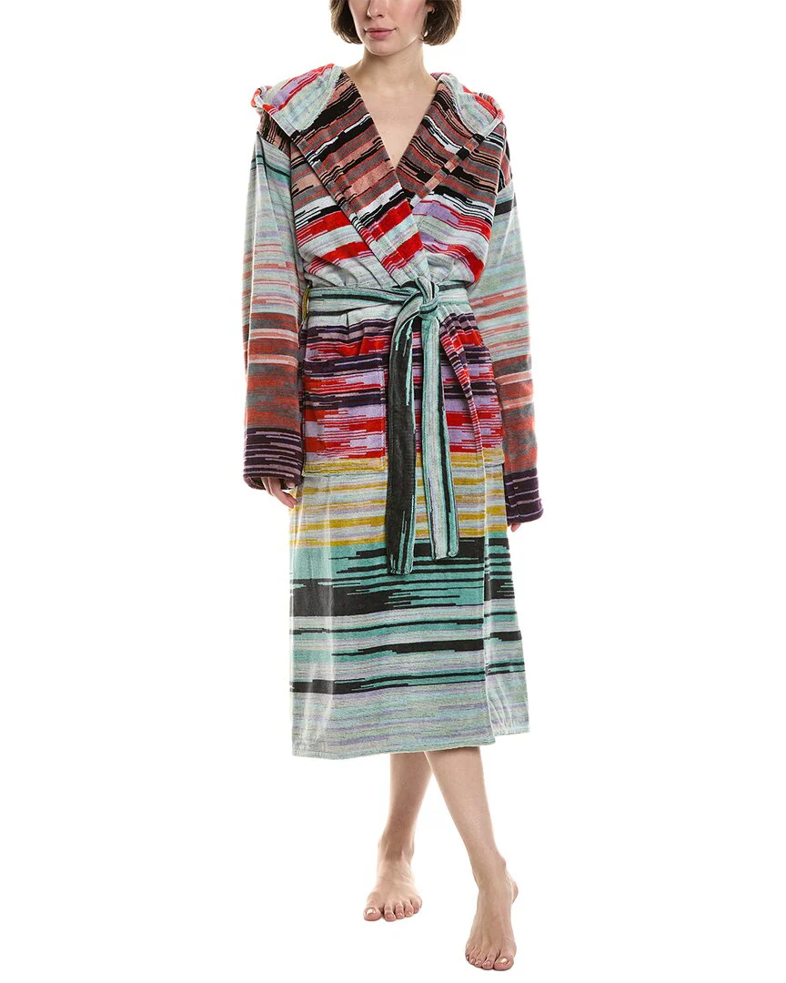 Missoni Home Minuetto Accappatoio Cappuccio Bathrobe