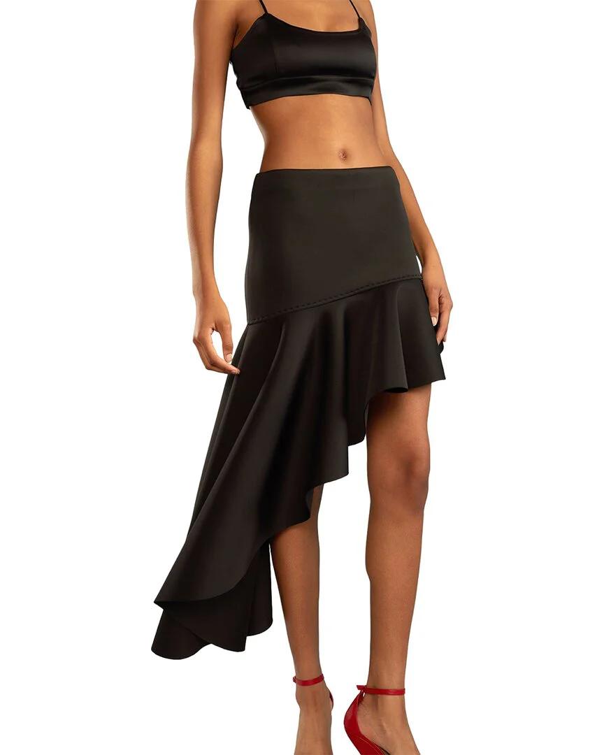 Cynthia Rowley Asymmetrical Bonded Skirt
