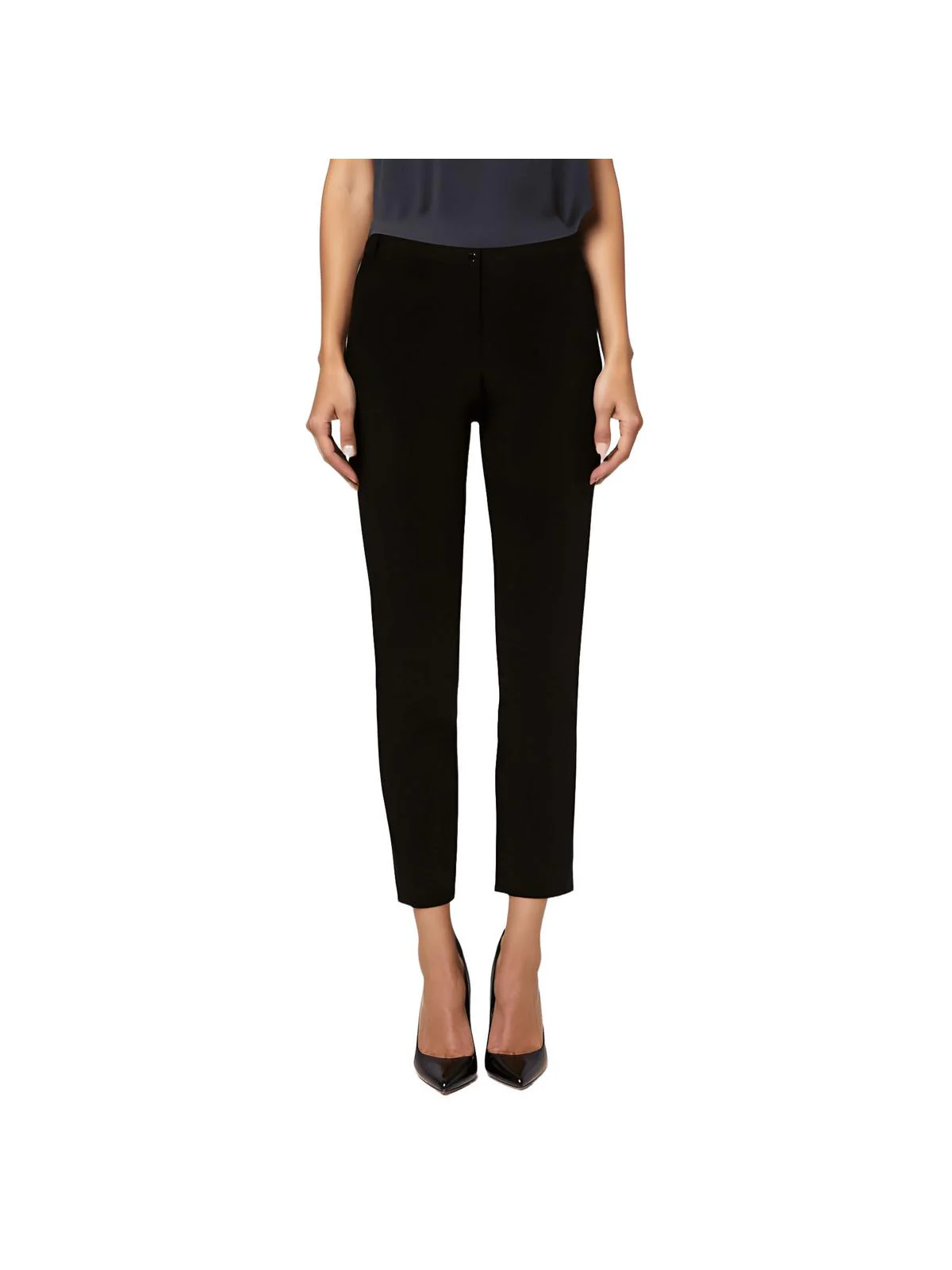 Womens High Rise Wear To Work Dress Pants