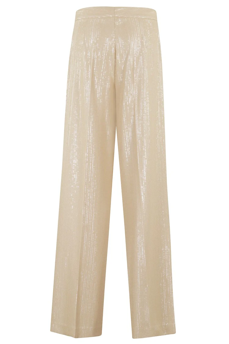 Raffia Sequins Trousers