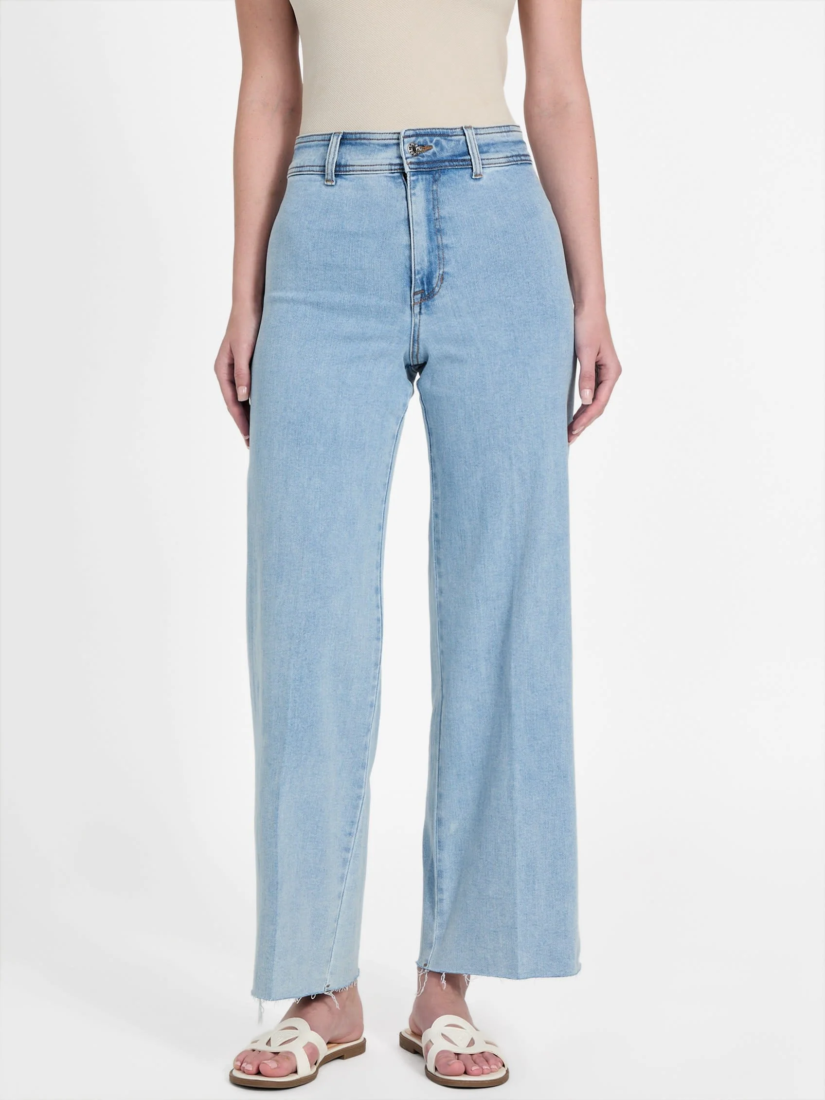 Sandra High-Rise Wide Leg Jeans