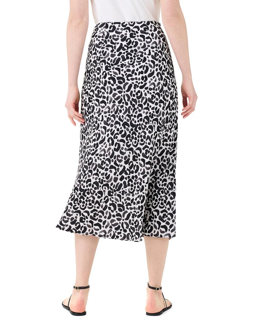 NIC+ZOE Onyx Animal Slip Skirt
