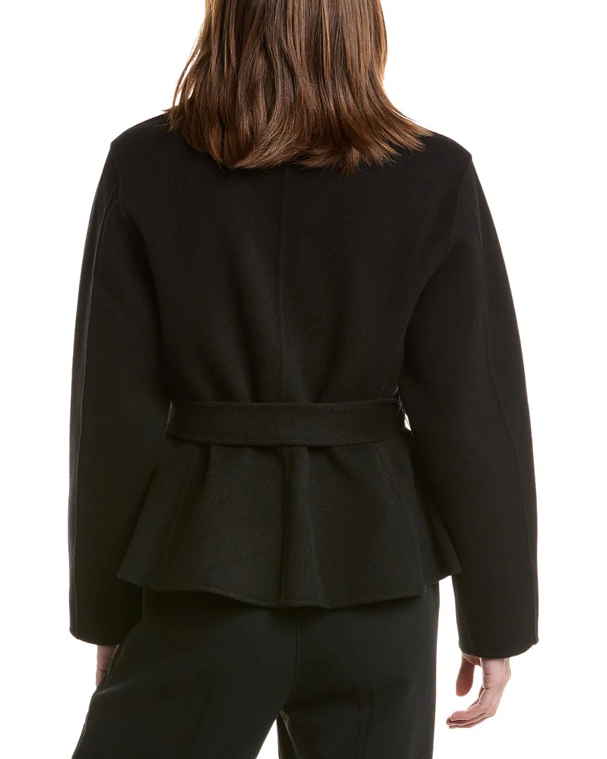 Lafayette 148 New York Reversible Wool & Cashmere-Blend Peplum Jacket