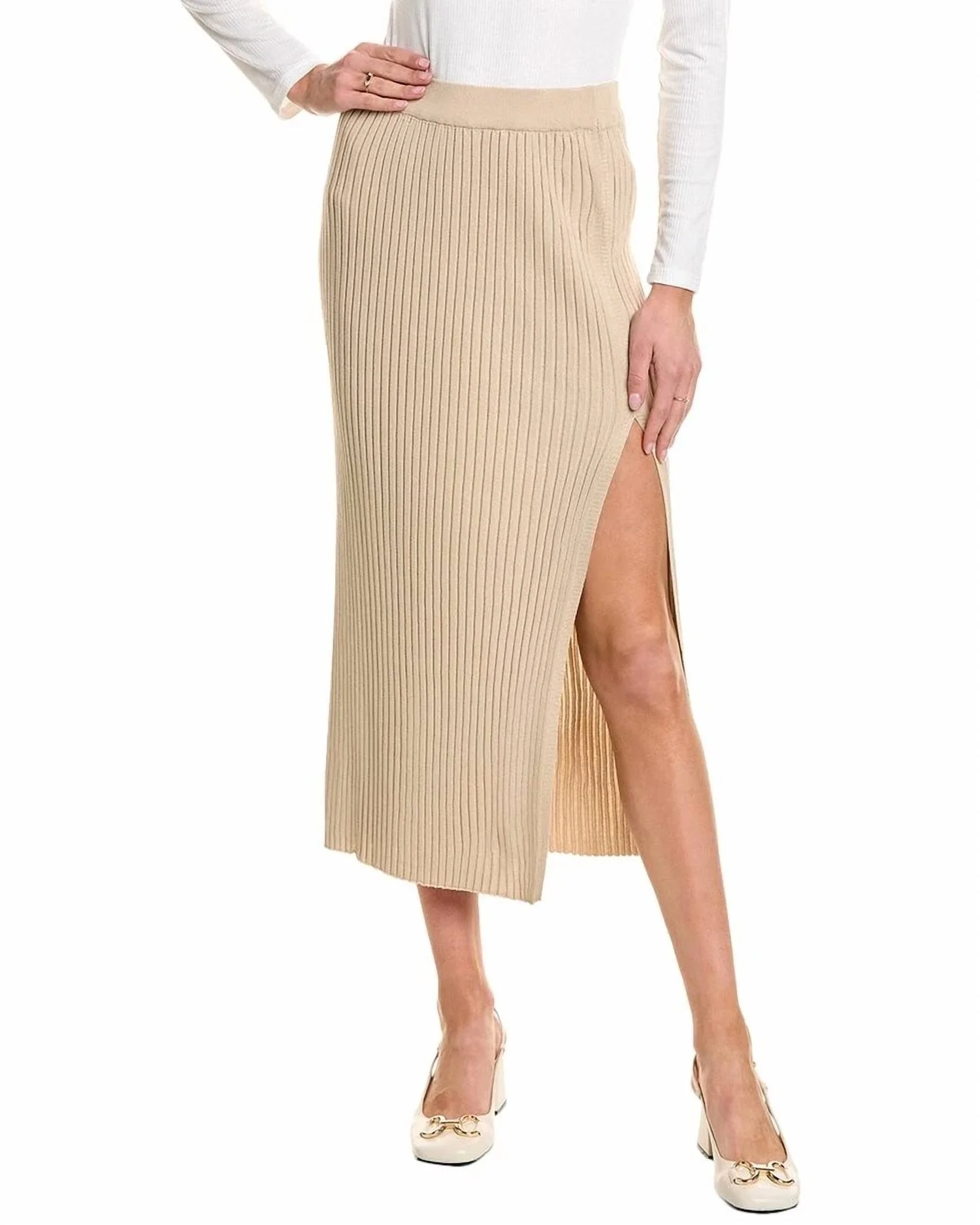 Women's Eos Maxi Skirt In Sand