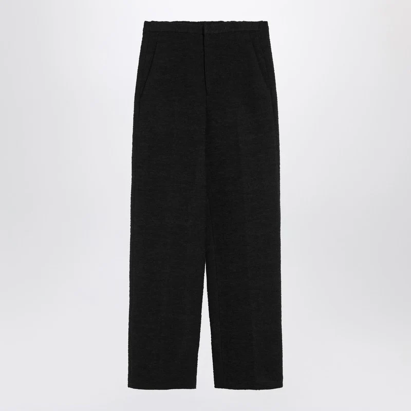 Loulou Studio Women's Straight Bouclé Trousers