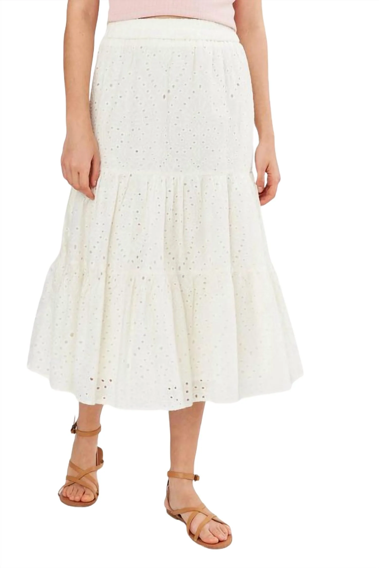 Gauguin Skirt In White