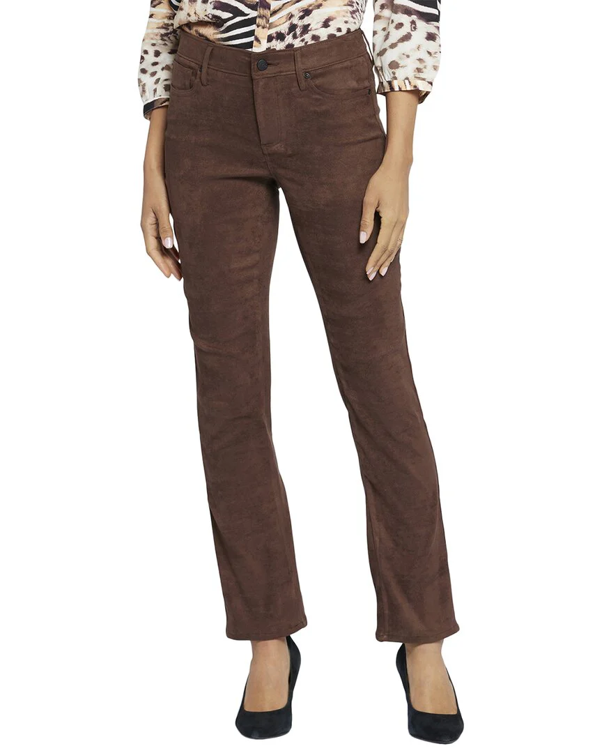 NYDJ Petite Sheri Dark Chocolate Slim Jean