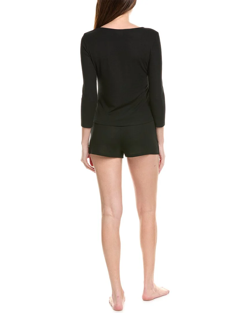 Natori 2pc Rib Essential Pajama Set