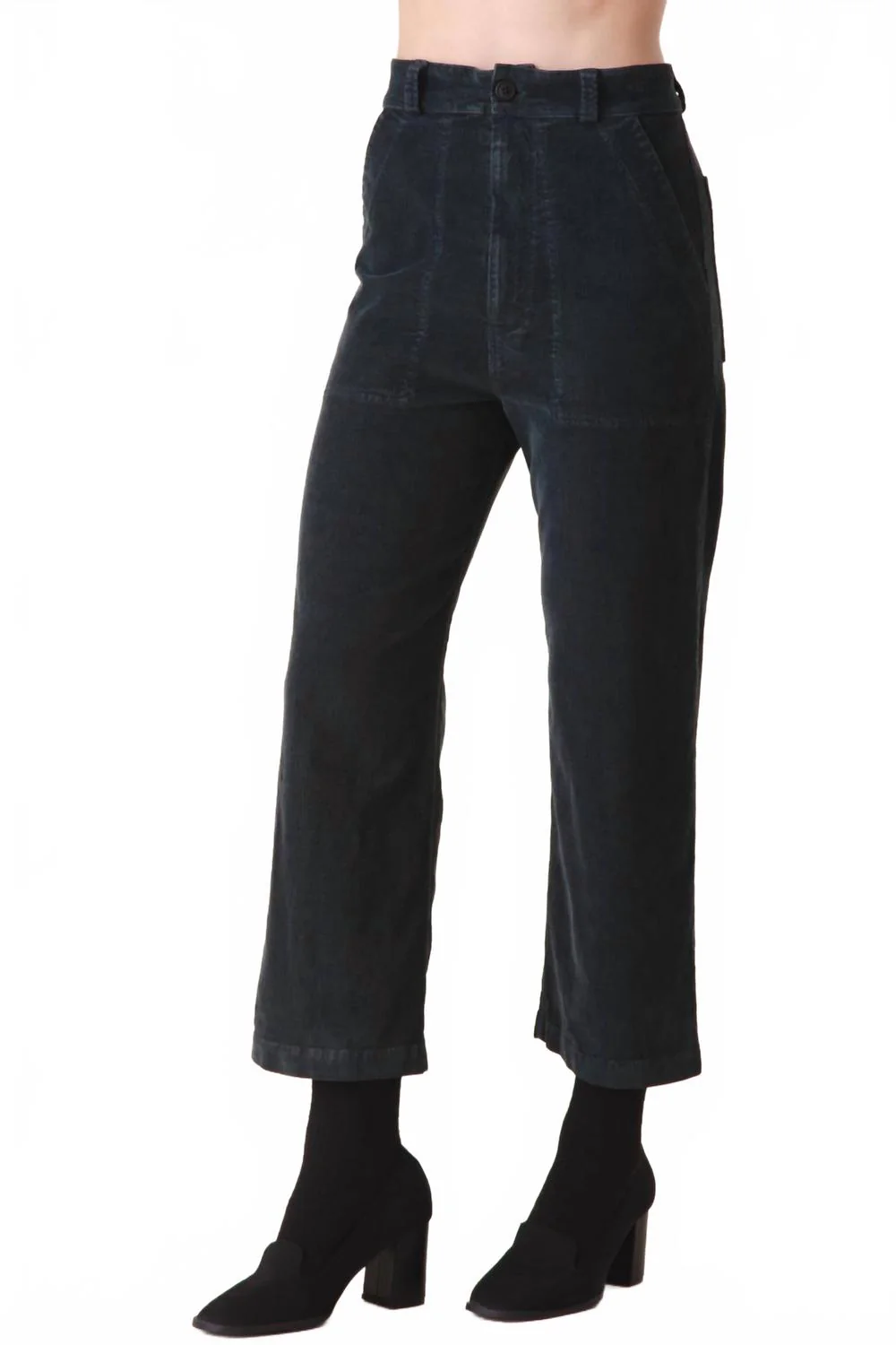 Women's Boiler Cords Pant In Drab
