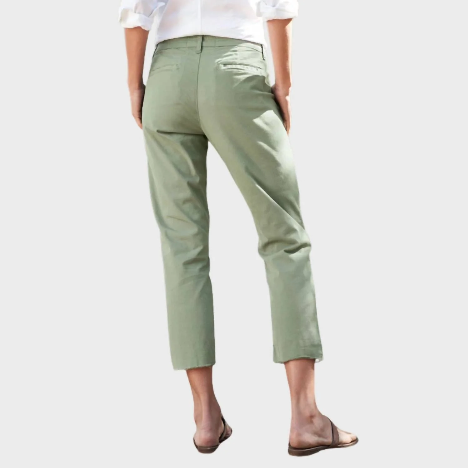 Women's Wicklow Italian Chino Pant In Sage