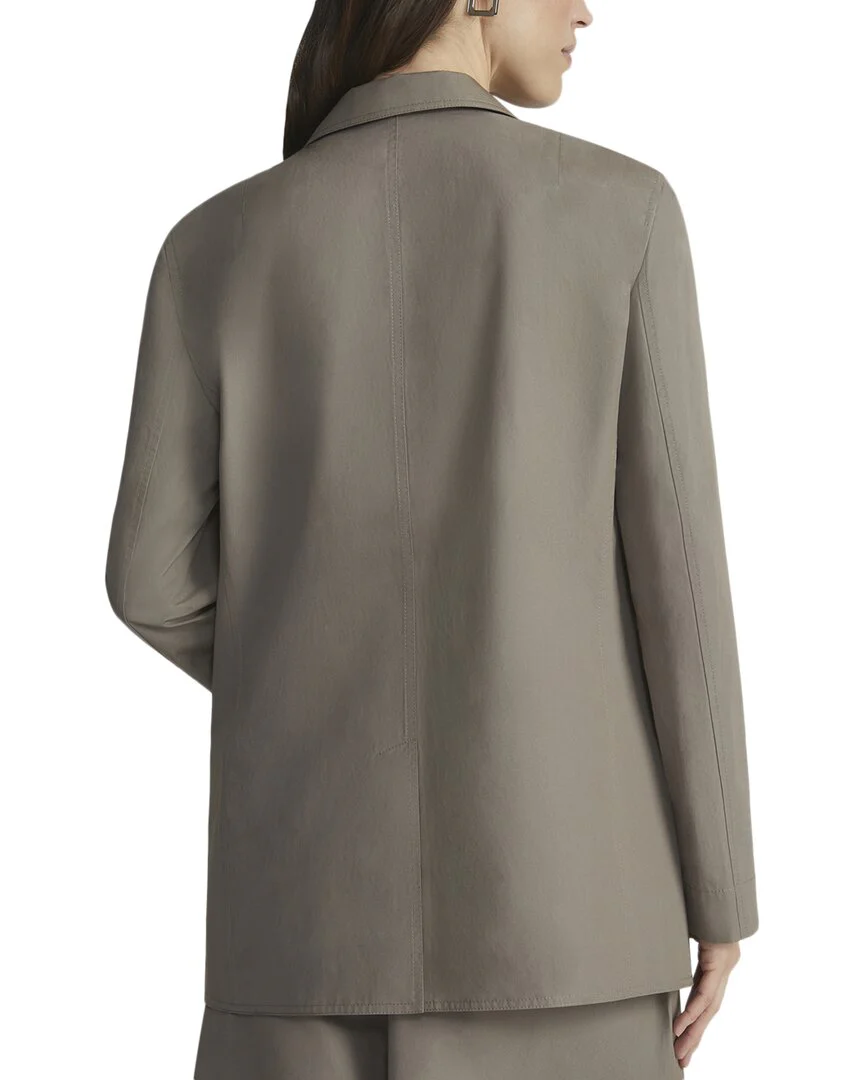 Lafayette 148 New York Patch Pocket Single Breasted Blazer