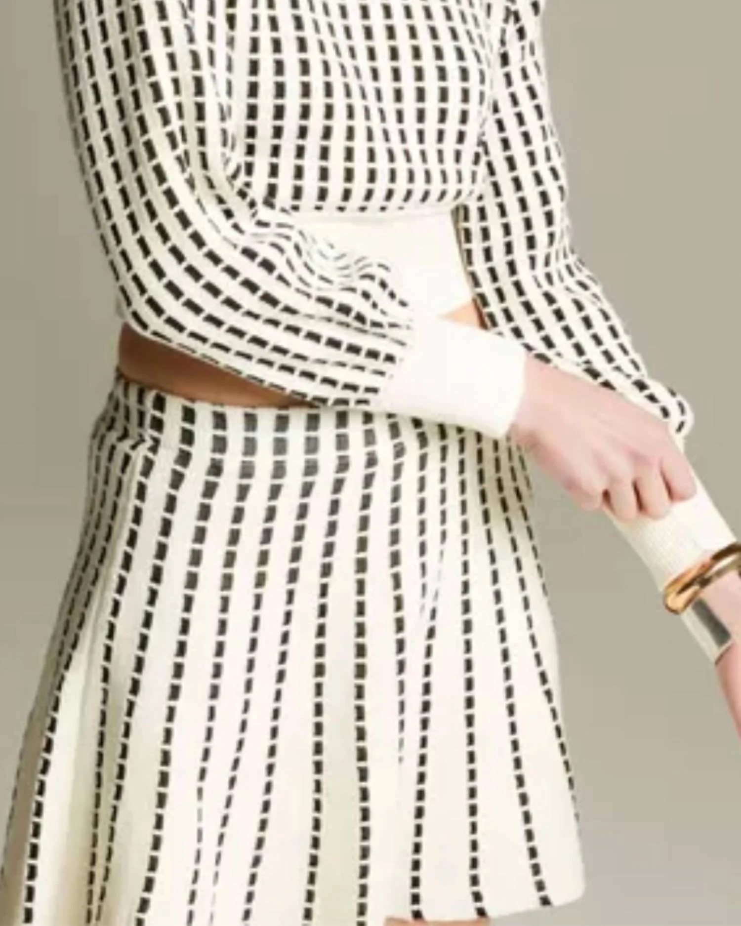 Malmo Mini Skirt In Off White