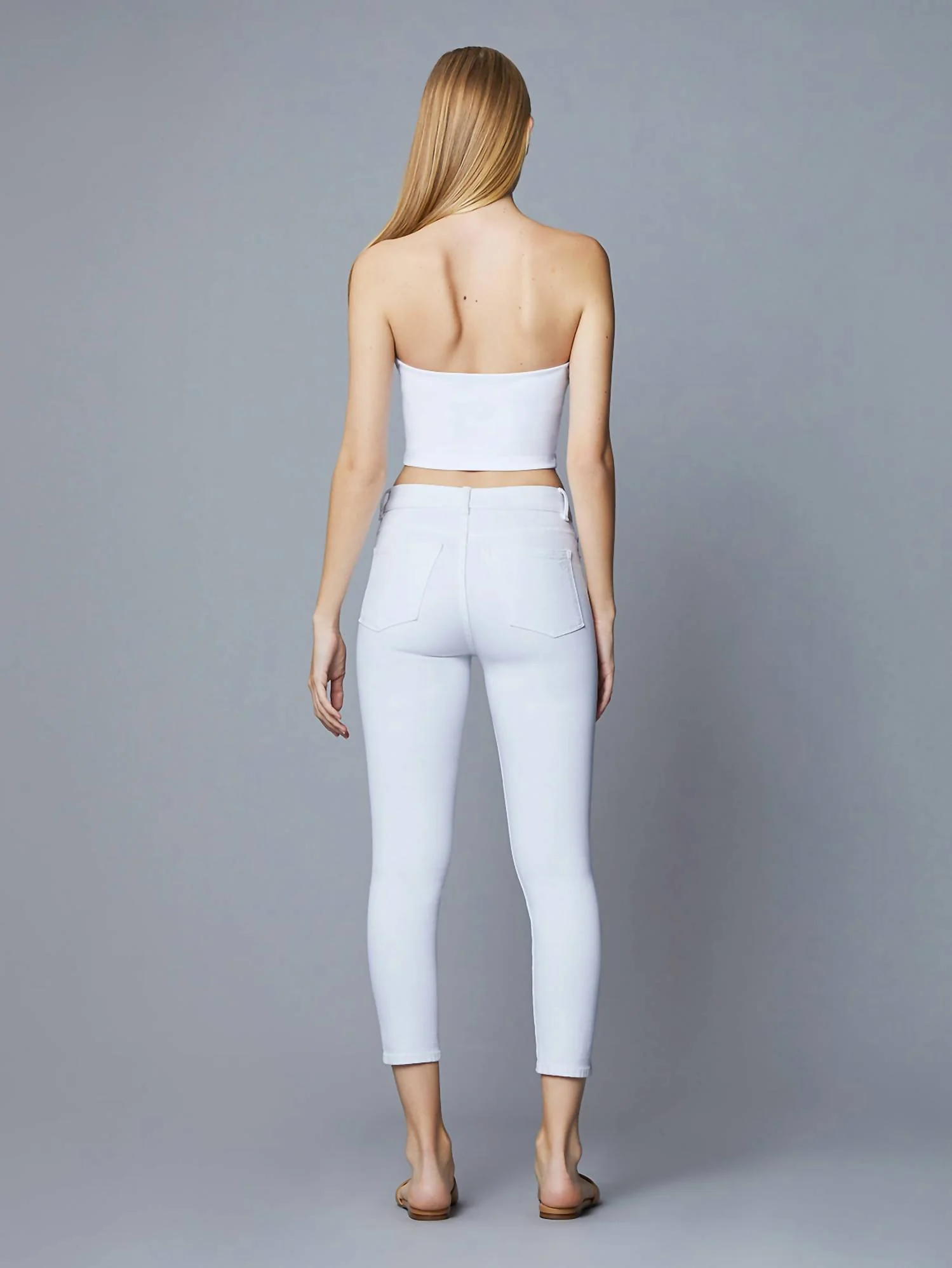 Farrow Skinny Denim In White