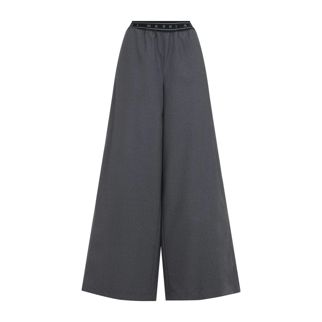 Graphite Grey Virgin Wool Pants