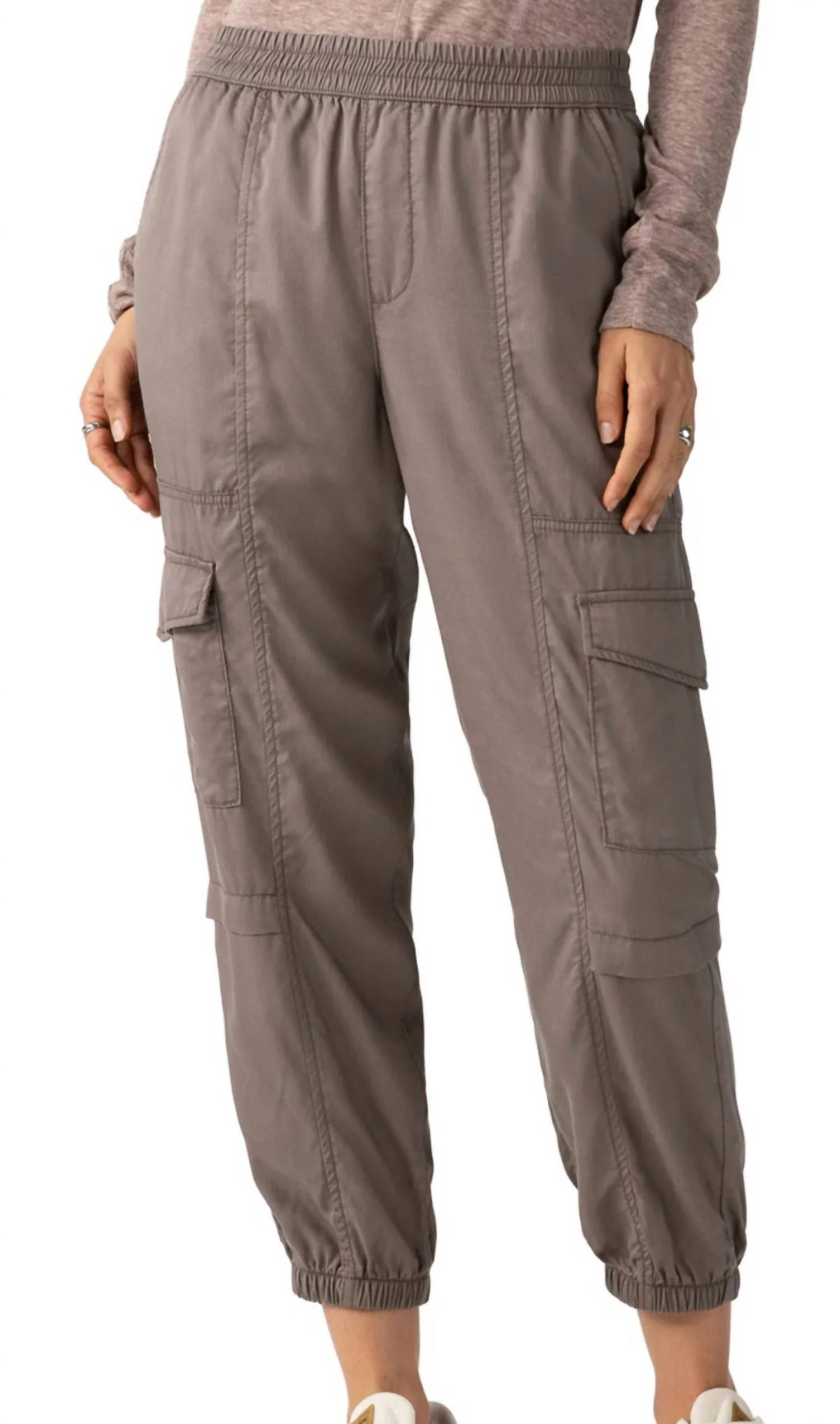 All The Way Soft Cargo Pant In Cocoa