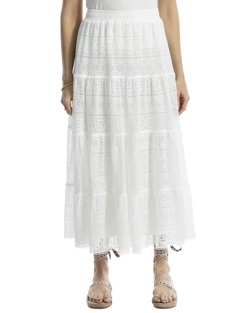 Max Studio Tiered Maxi Skirt
