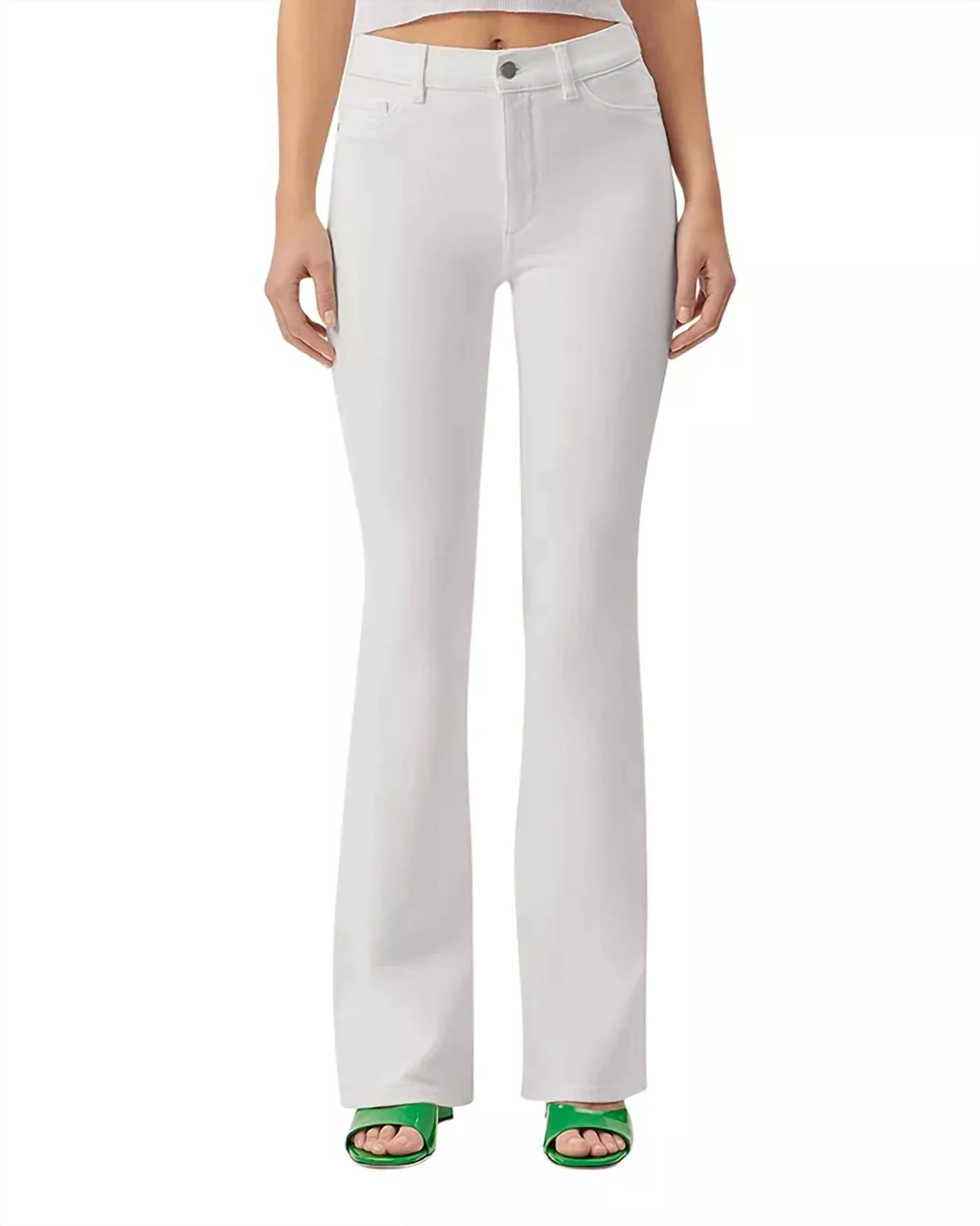 Bridget Bootcut Jeans In Milk