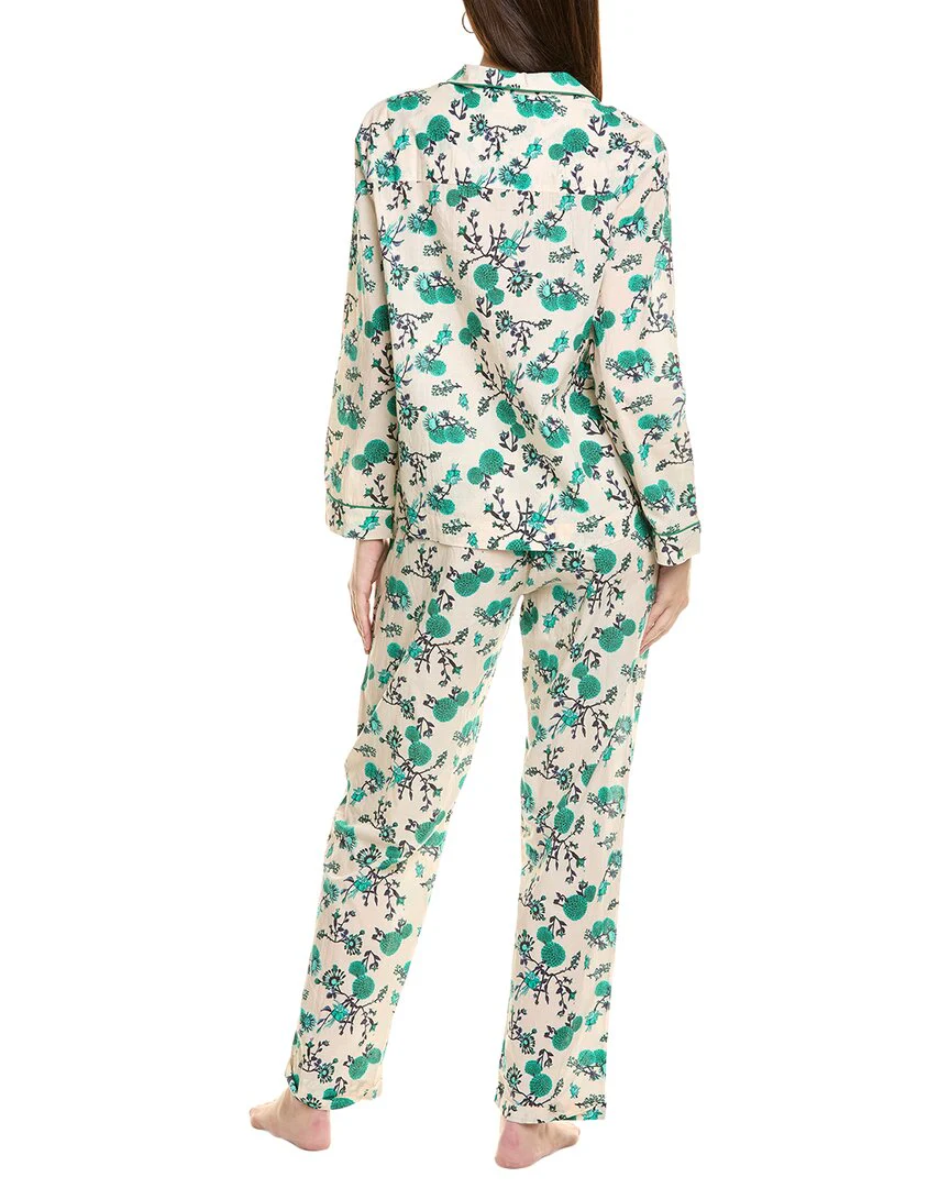 Ro's Garden 2pc Viola Pajama Set