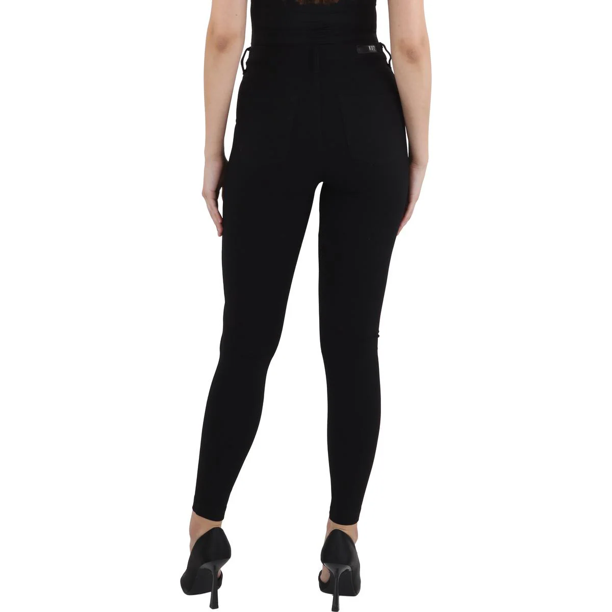 Mia Womens High-Rise Rayon Skinny Pants