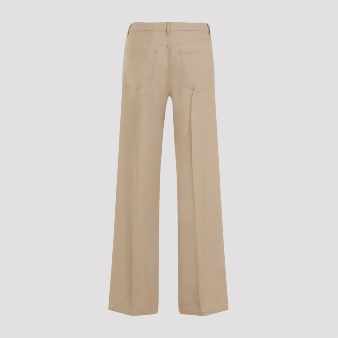 Camel Brown Wool Pants