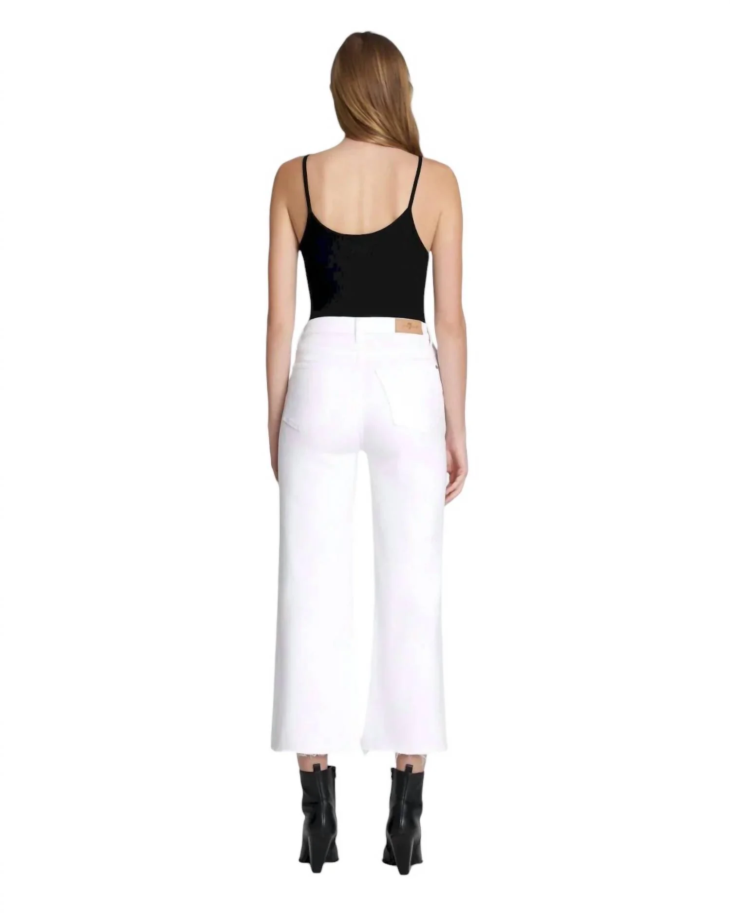 Luxe Vintage Ultra High Rise Cropped Jo Jeans In Soleil
