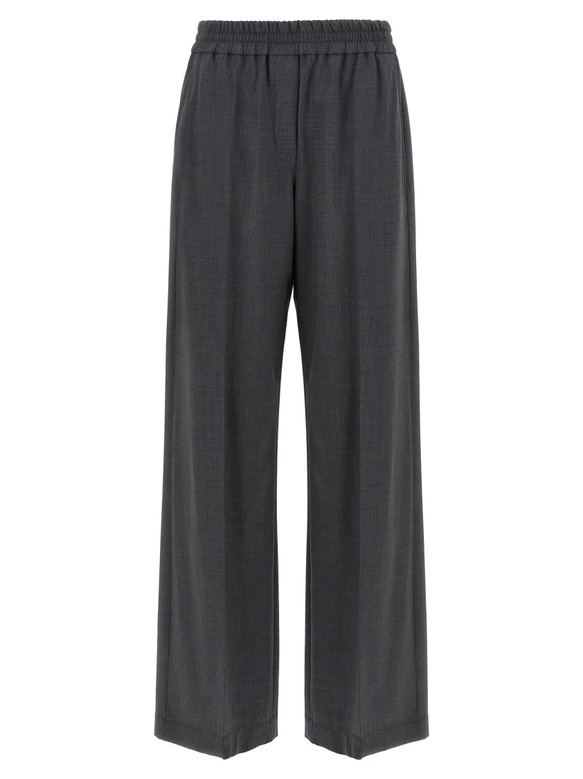 Wool Blend Trousers