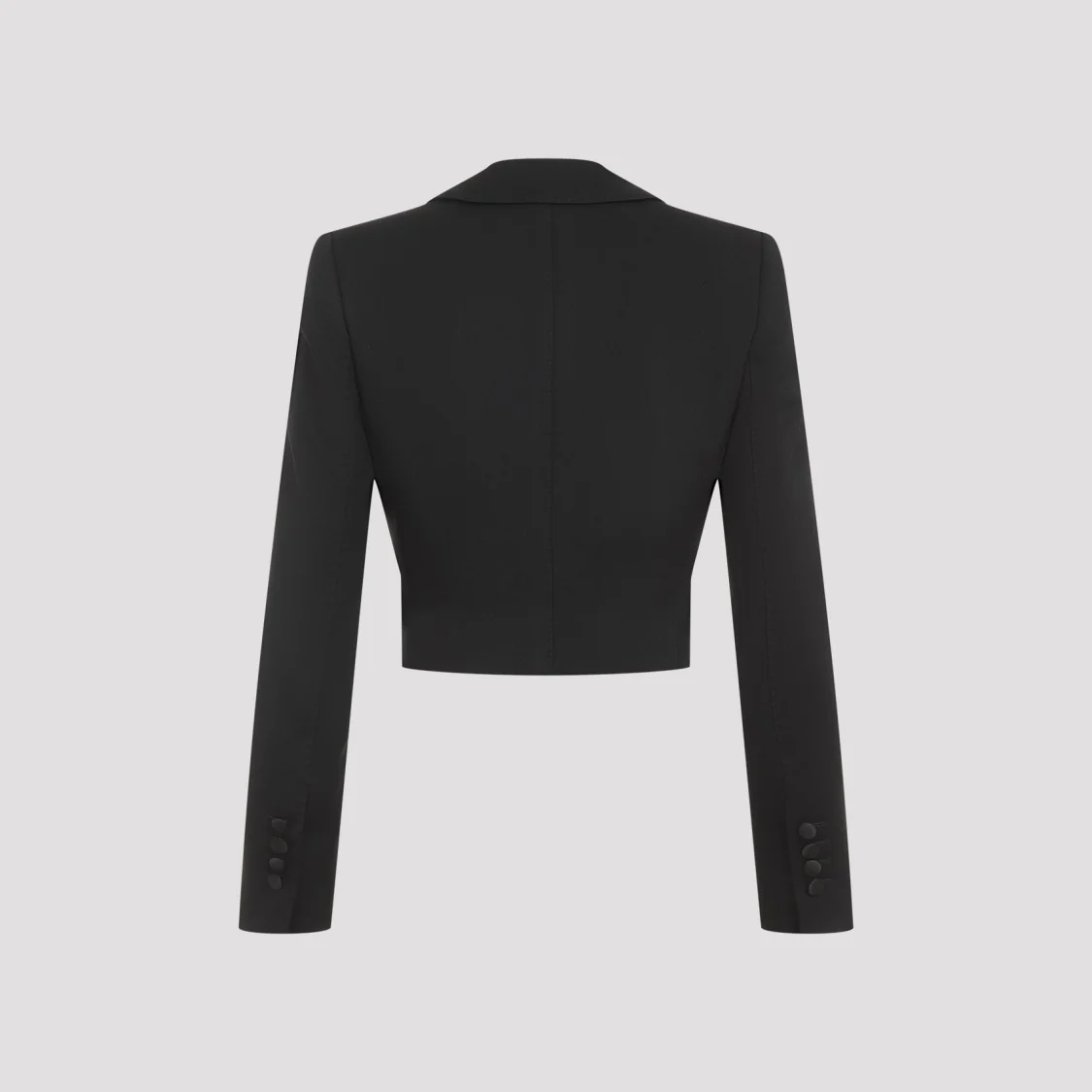 Black Virgin Wool Jacket