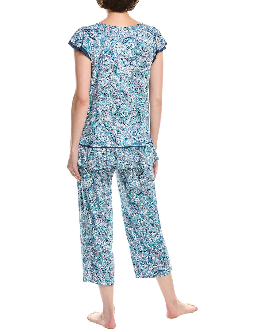 Ellen Tracy 2pc Shirt & Pant Sleep Set