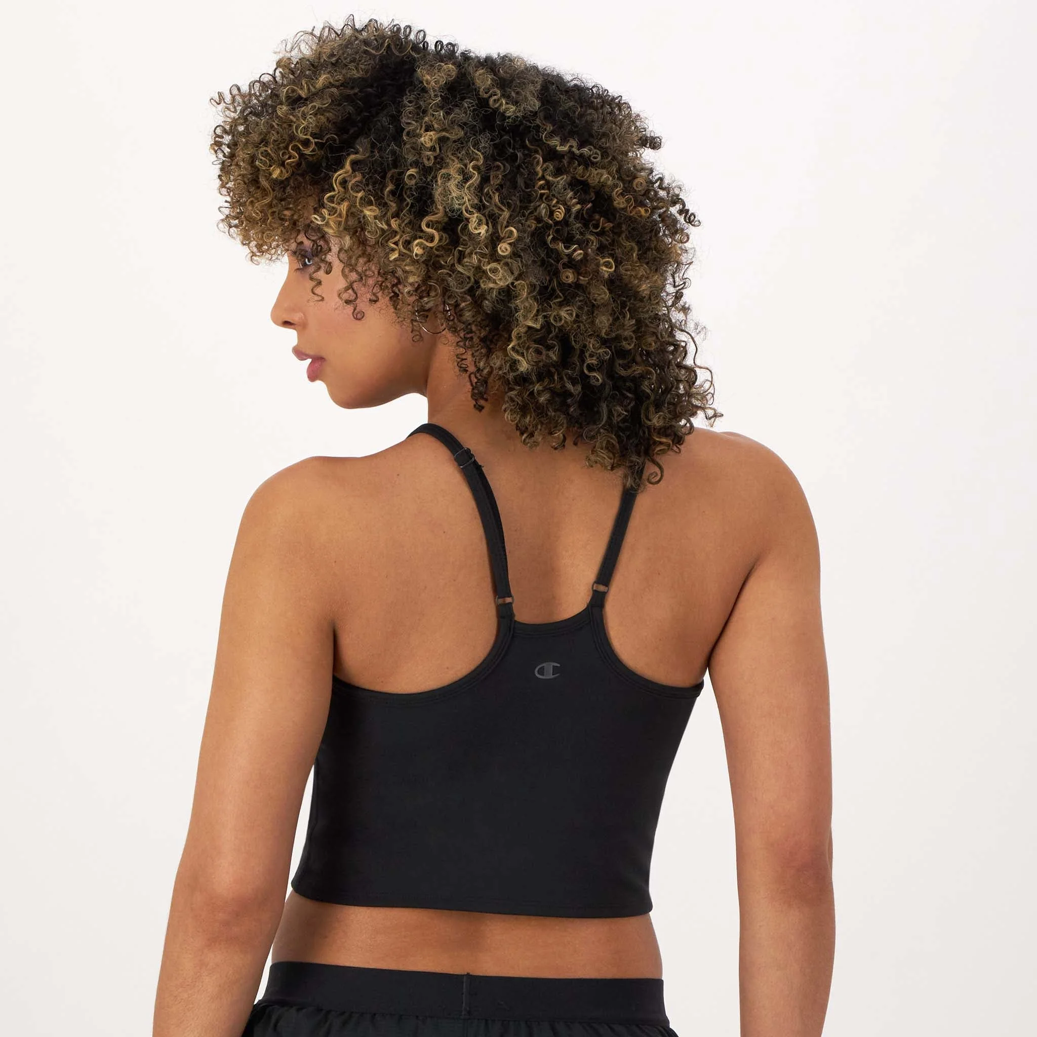 Soft Touch Longline Cami, Shelf Bra, C Logo