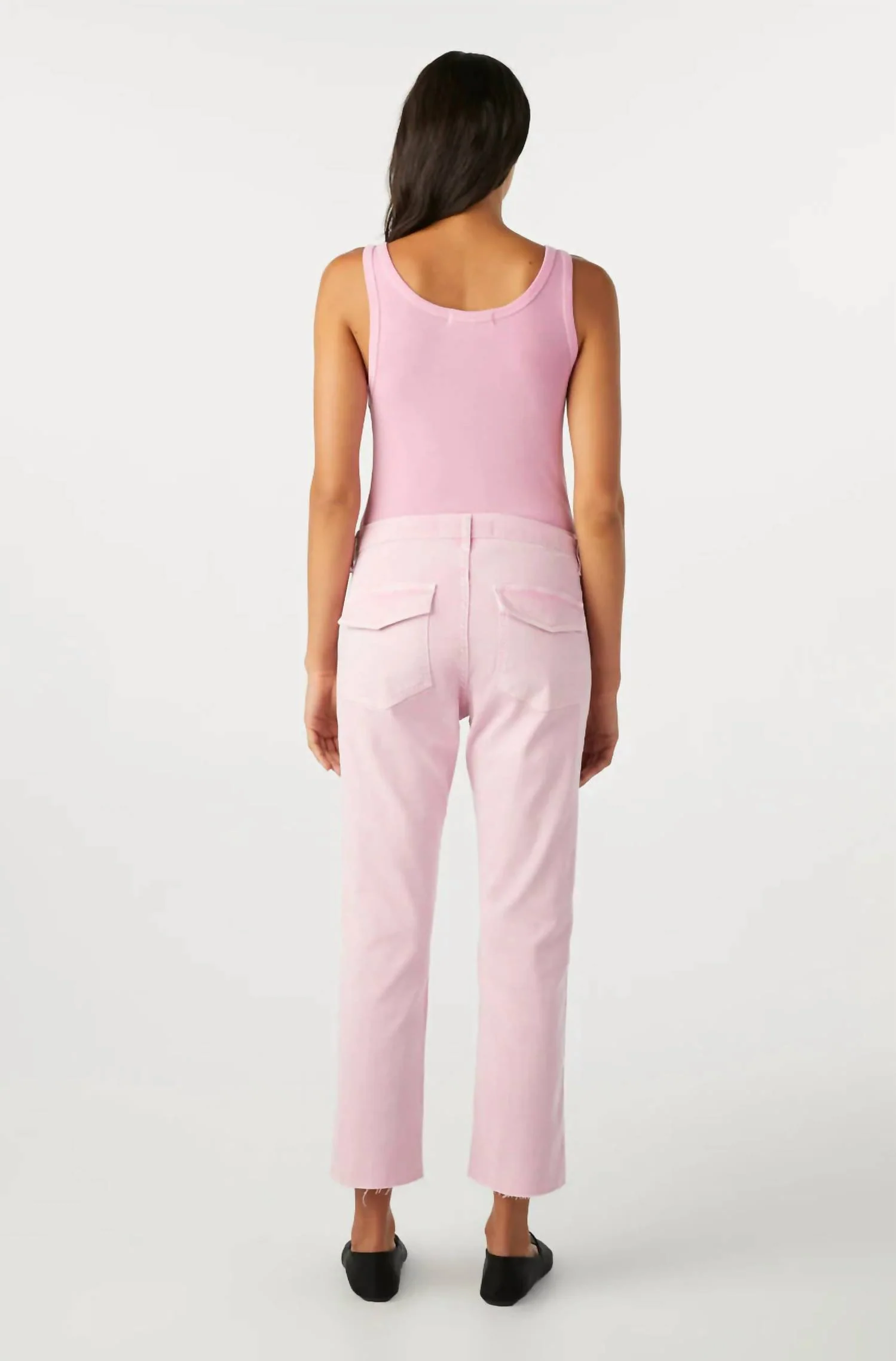 Easy Army Trouser In Light Peony