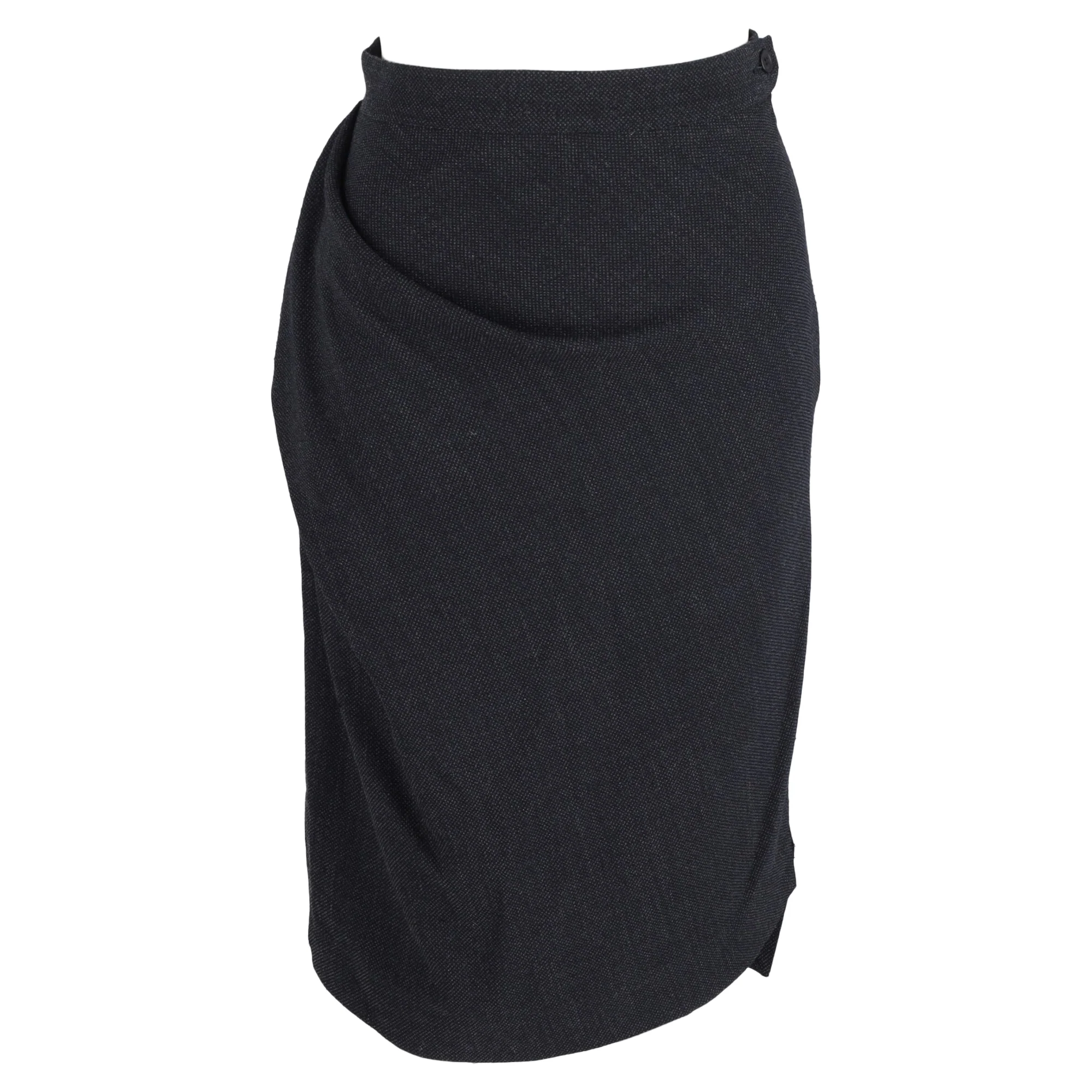 Vivienne Westwood Knee-Length Skirt in Grey Wool