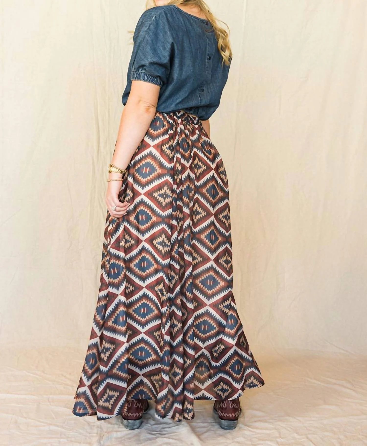 Miranda Maxi Skirt In Multicolor