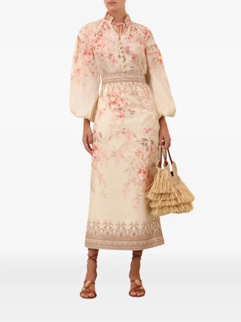 Illuminate Pencil Midi Skirt